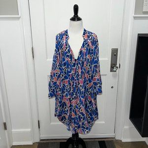 Diane Von Furstenberg Silk Cover Up Dress